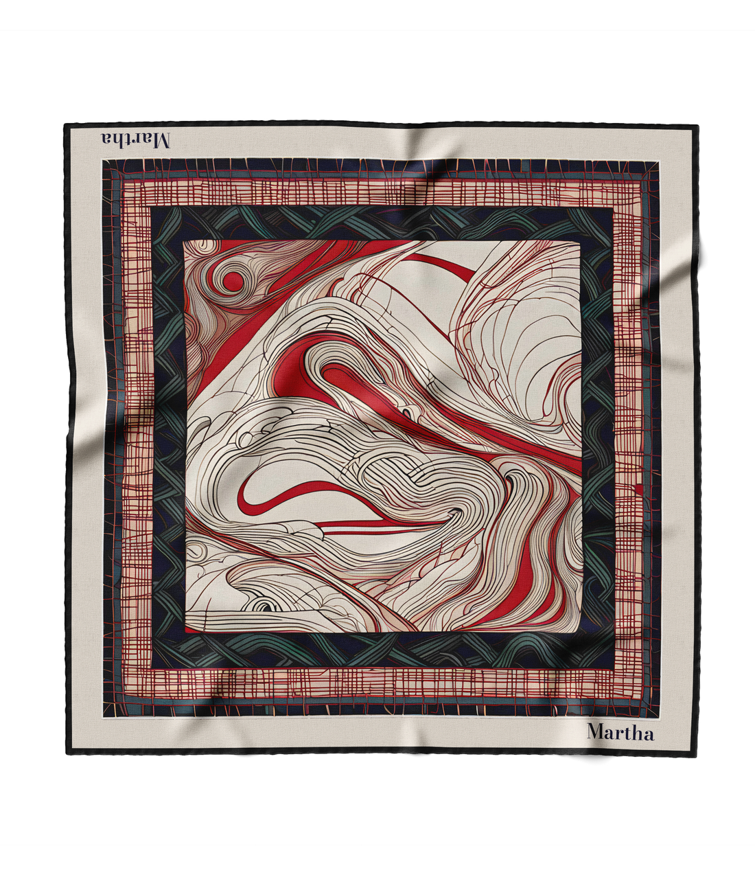 "Cosmopolitan" Square Scarf