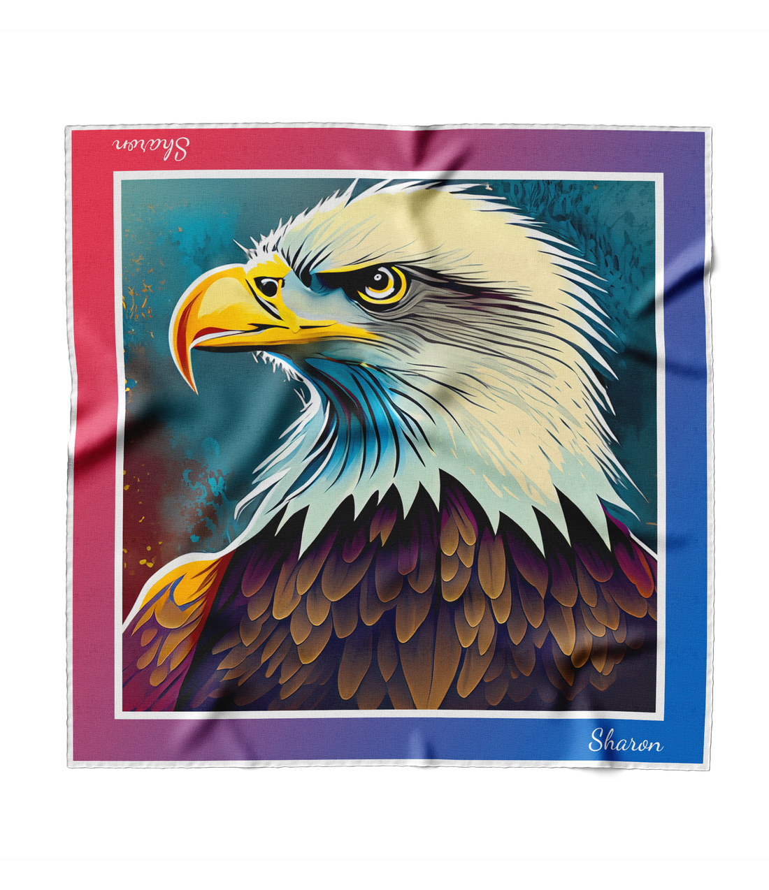 "Eagle" Square Scarf