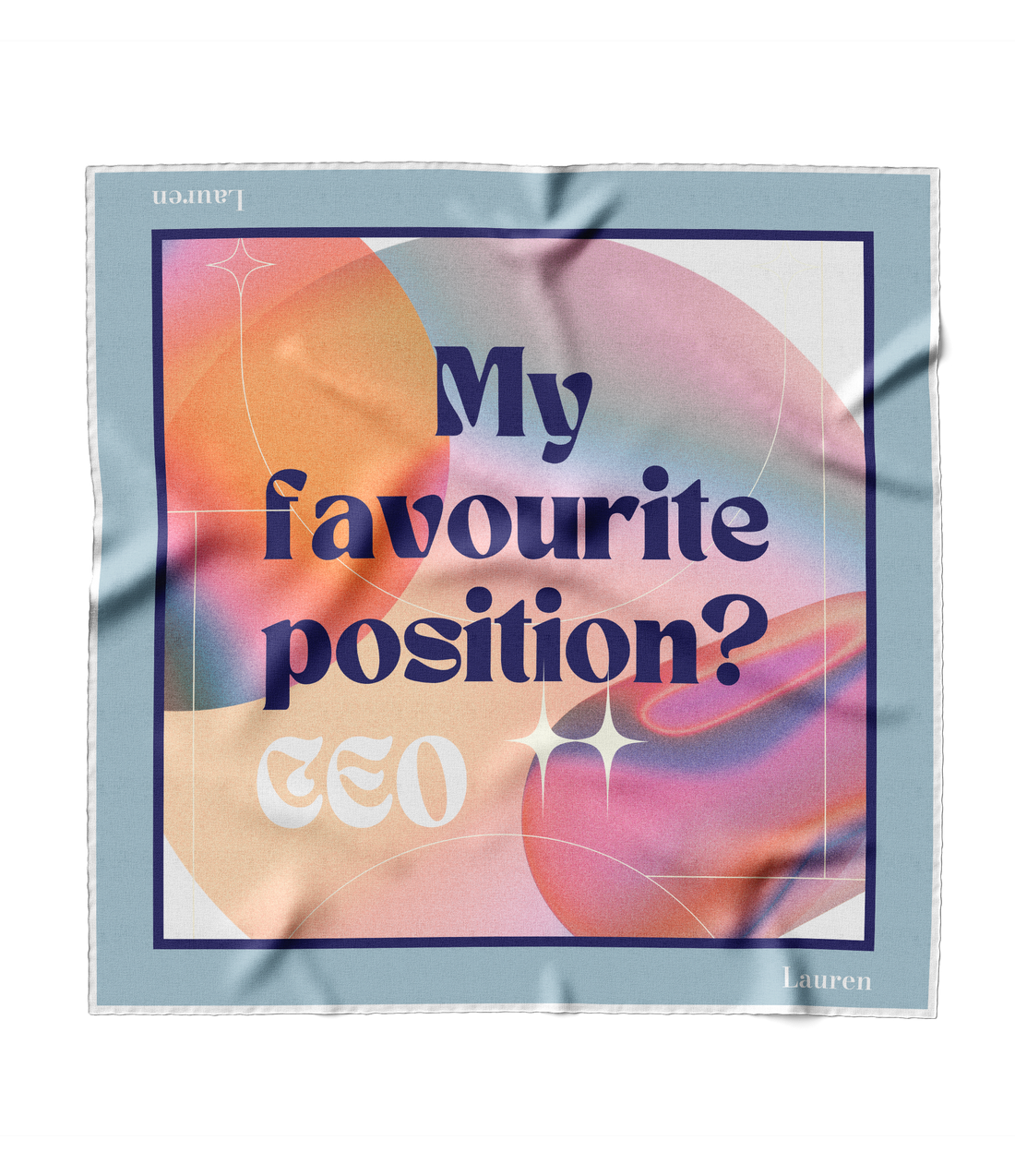 My Favourite Position is CEO