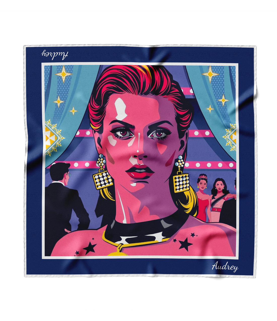 "Starlet" Square Scarf