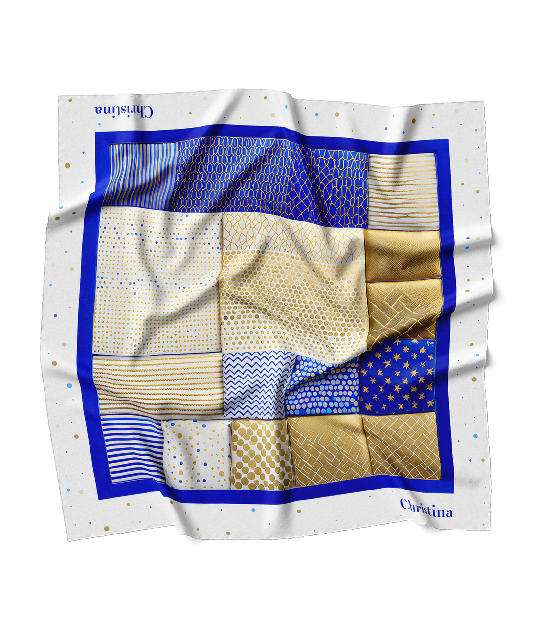 "Gift Wrap" Square Scarf