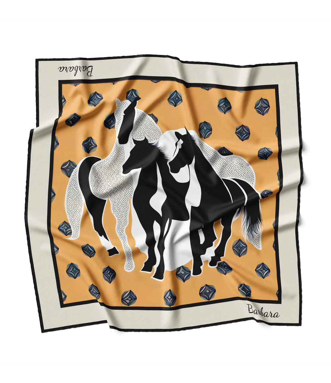 "Stride" Square Scarf