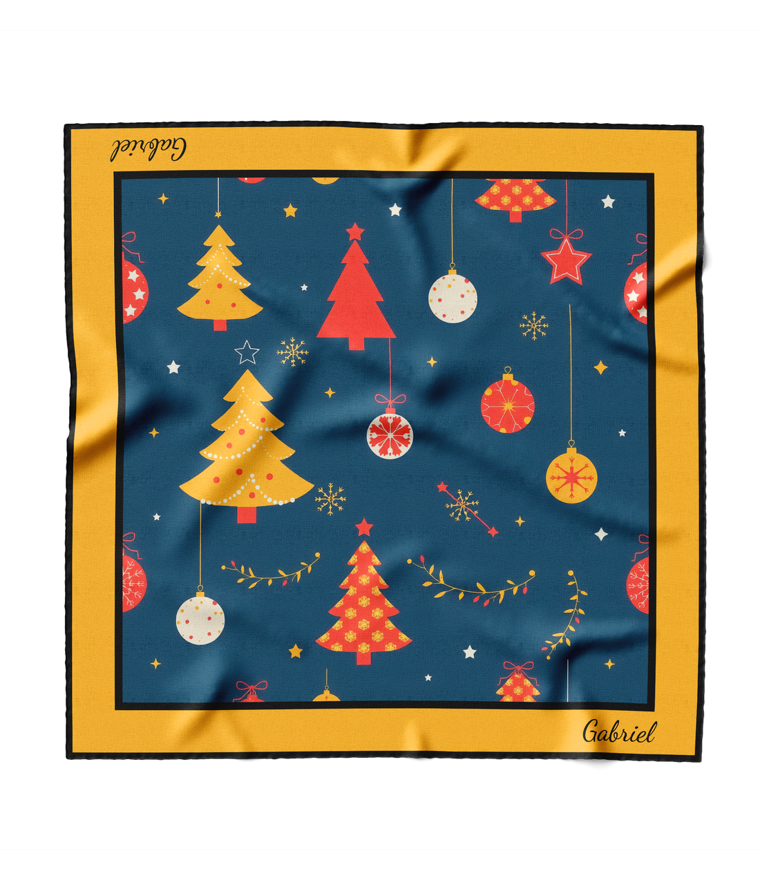 "Toys & Trees" Square Scarf