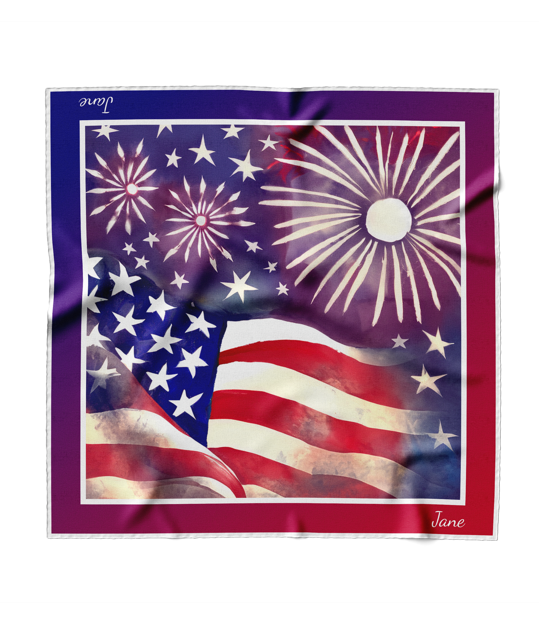 "Celebration" Square Scarf