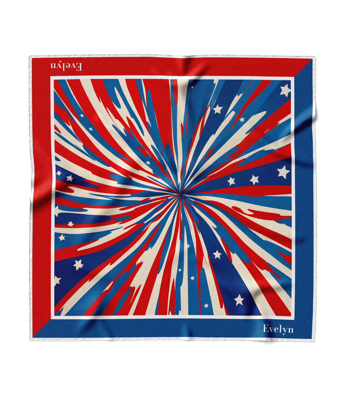 &quot;4th of July&quot; Square Scarf