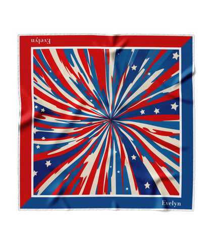 &quot;4th of July&quot; Square Scarf
