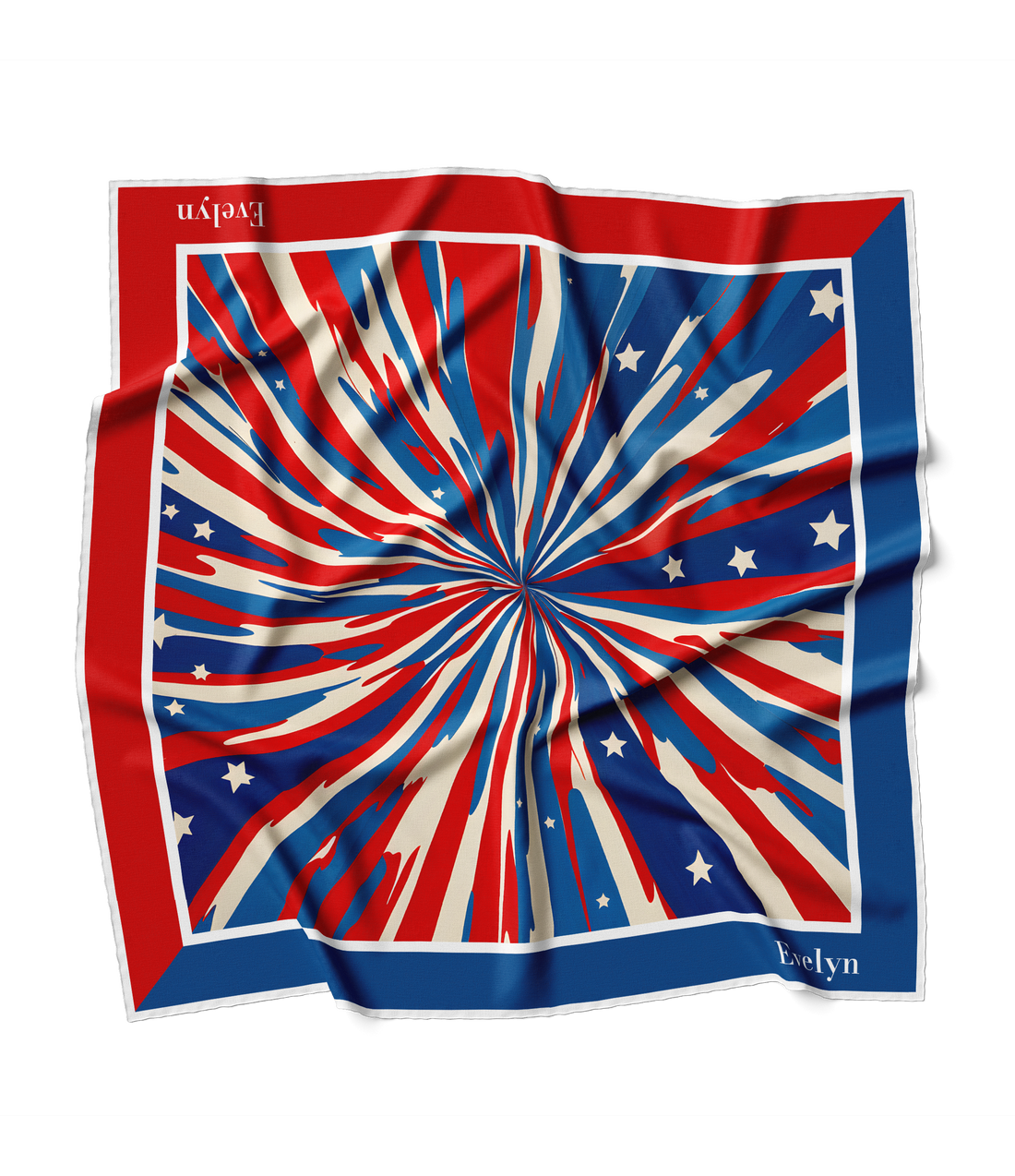 &quot;4th of July&quot; Square Scarf