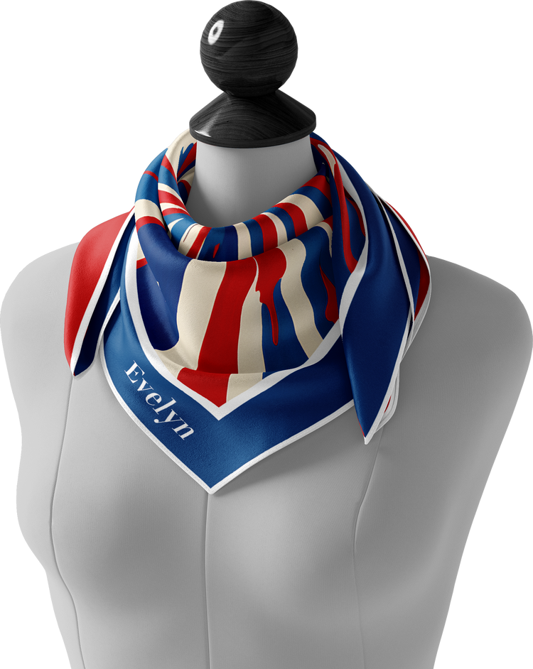 &quot;4th of July&quot; Square Scarf