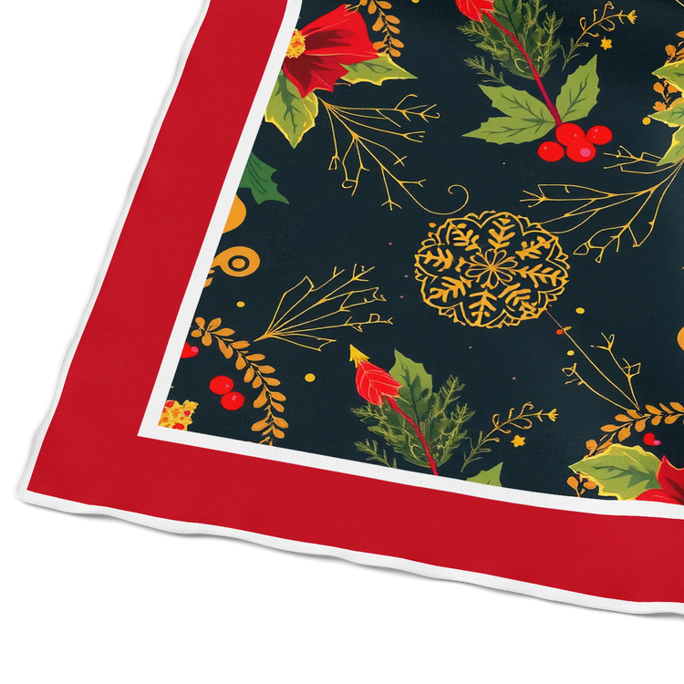 &quot;Country Christmas&quot; Square Scarf