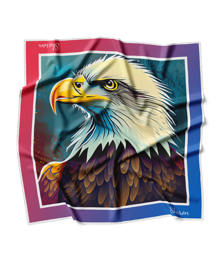 &quot;Eagle&quot; Square Scarf