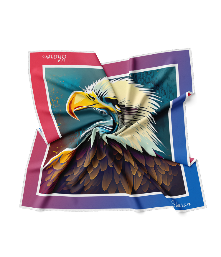 &quot;Eagle&quot; Square Scarf