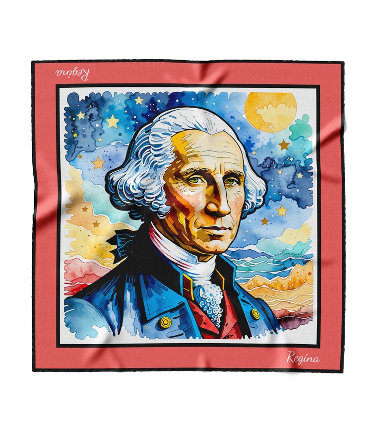&quot;Father of His Country&quot; Square Scarf