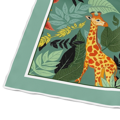 &quot;Giraffe Tango&quot; Square Scarf