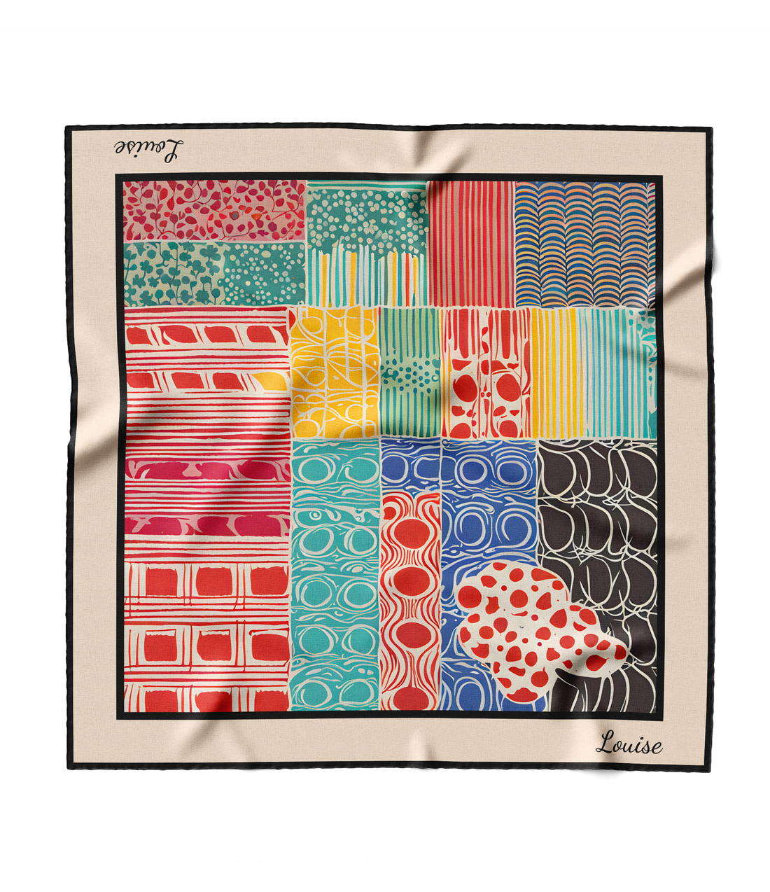 "Happy Days" Square Scarf