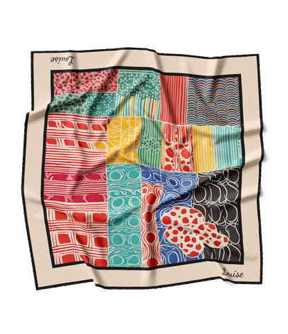 &quot;Happy Days&quot; Square Scarf