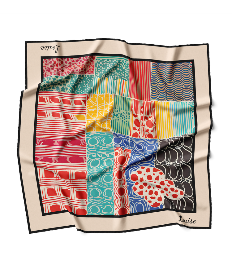 &quot;Happy Days&quot; Square Scarf