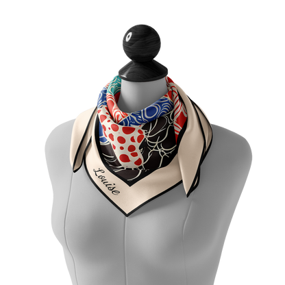 &quot;Happy Days&quot; Square Scarf