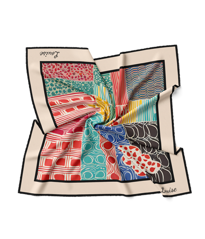 &quot;Happy Days&quot; Square Scarf