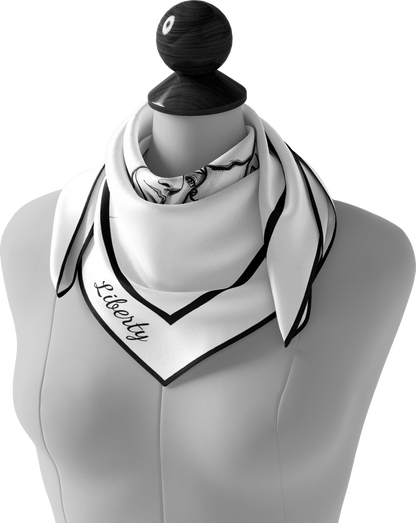 &quot;Mount Rushmore&quot; Square Scarf