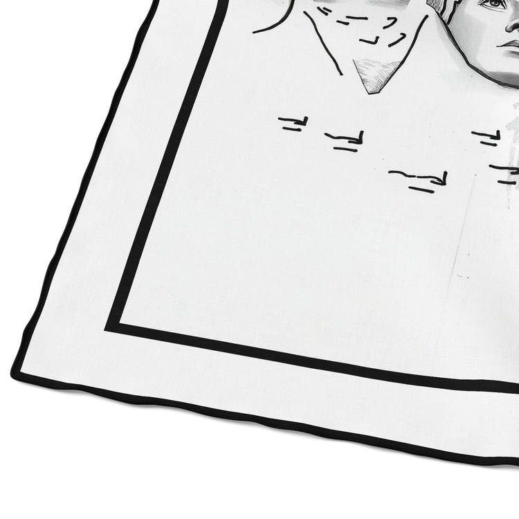 &quot;Mount Rushmore&quot; Square Scarf