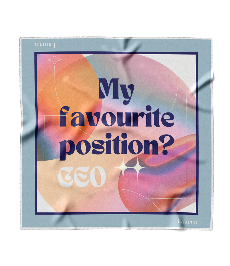 My Favourite Position is CEO