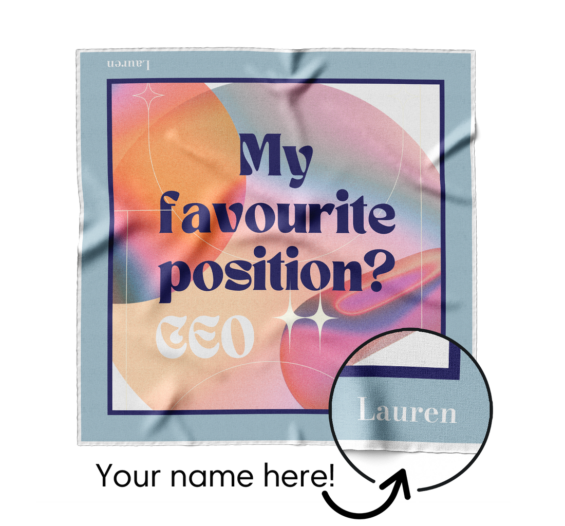 My Favourite Position is CEO