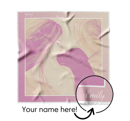 &quot;Pink Pawnnection&quot; Square Scarf