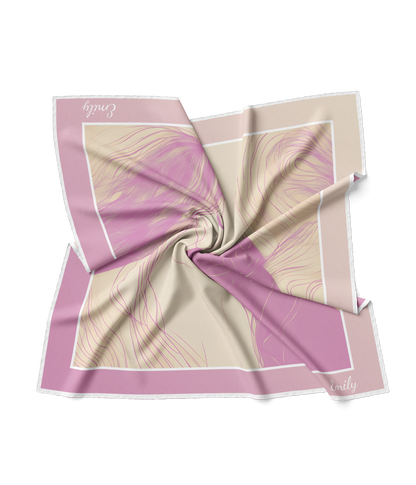 &quot;Pink Pawnnection&quot; Square Scarf