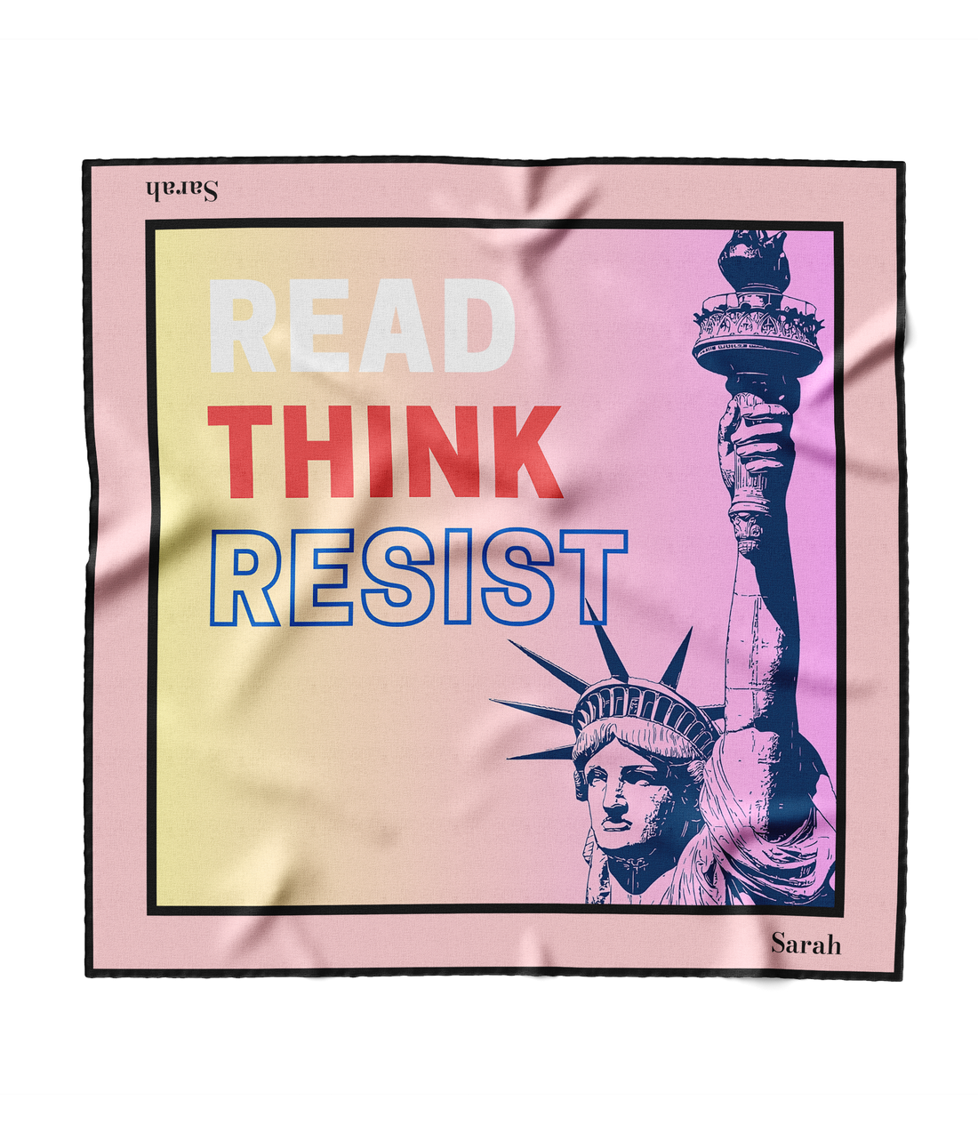 Read Think Resist, Beige