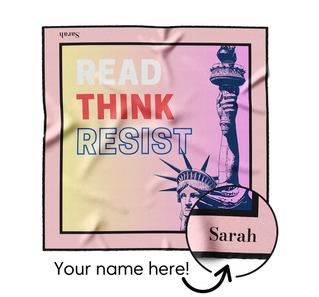 Read Think Resist, Beige