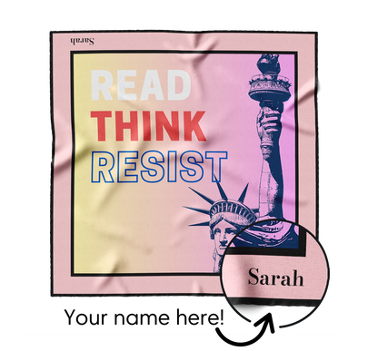 Read Think Resist, Beige