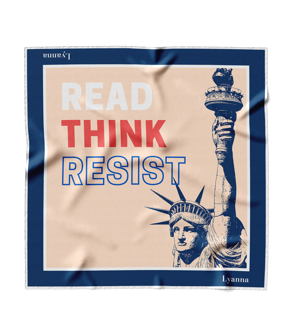 Read Think Resist, Blue