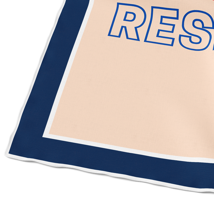 Read Think Resist, Blue