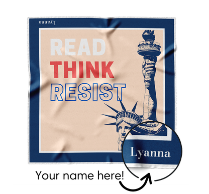 Read Think Resist, Blue