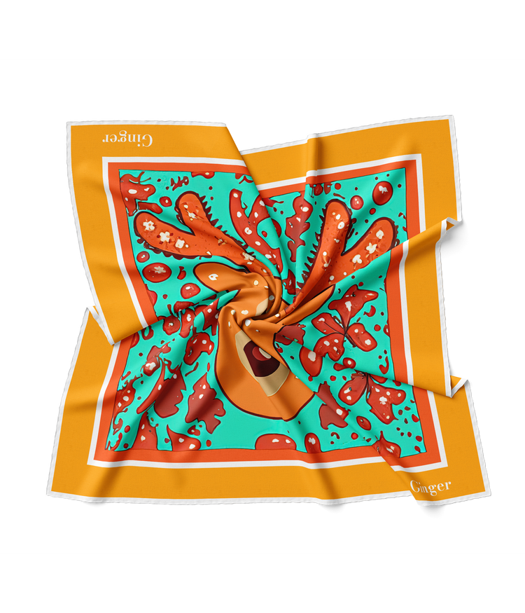 &quot;Rudolph&quot; Square Scarf