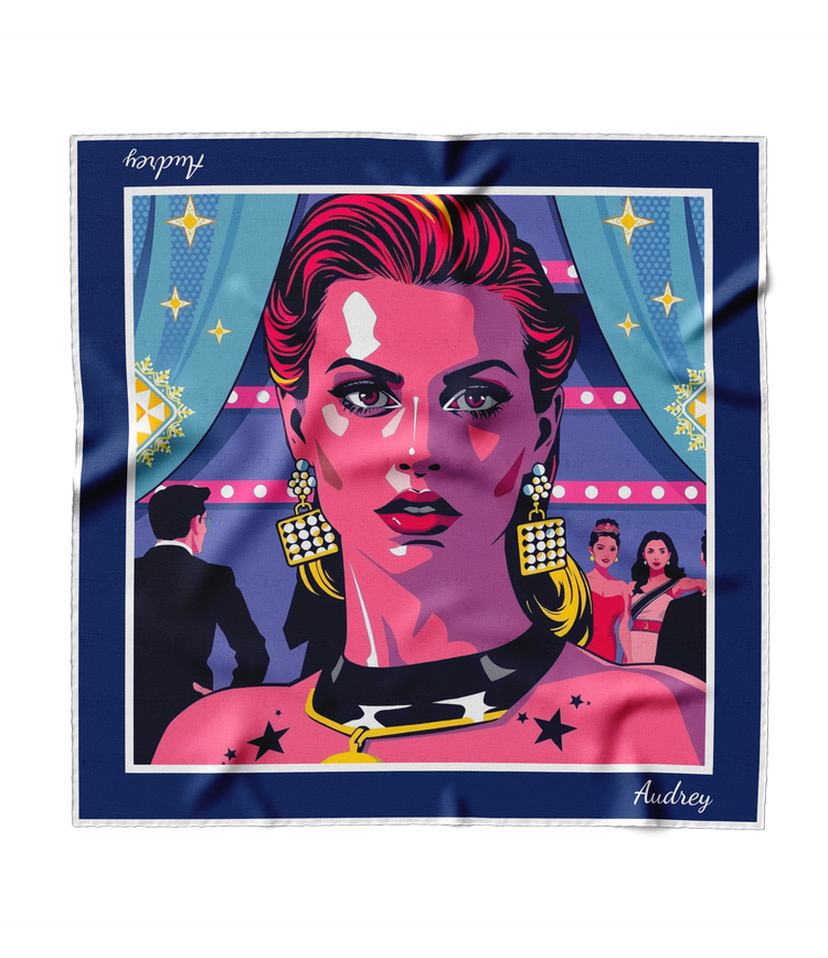 &quot;Starlet&quot; Square Scarf