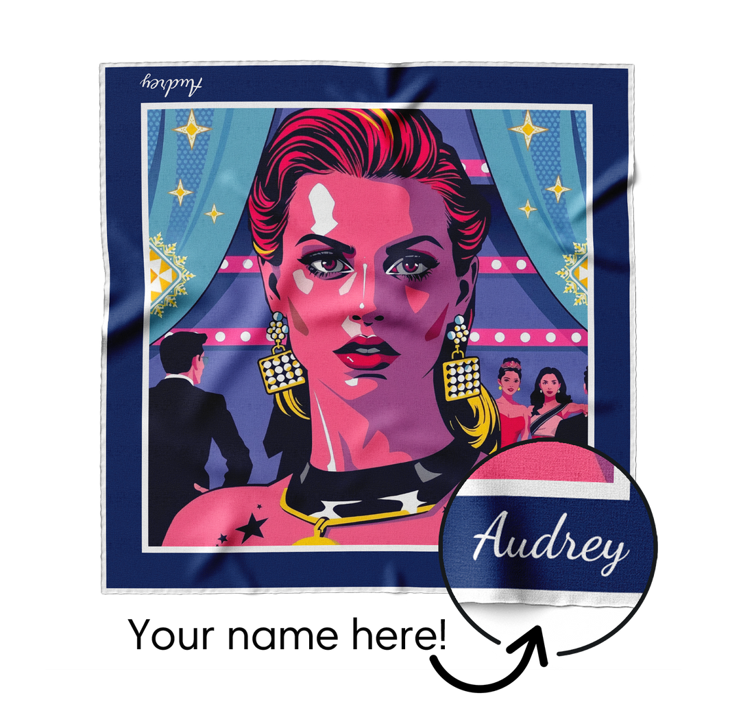 "Starlet" Square Scarf