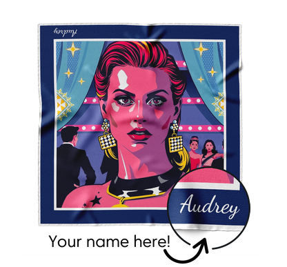 &quot;Starlet&quot; Square Scarf