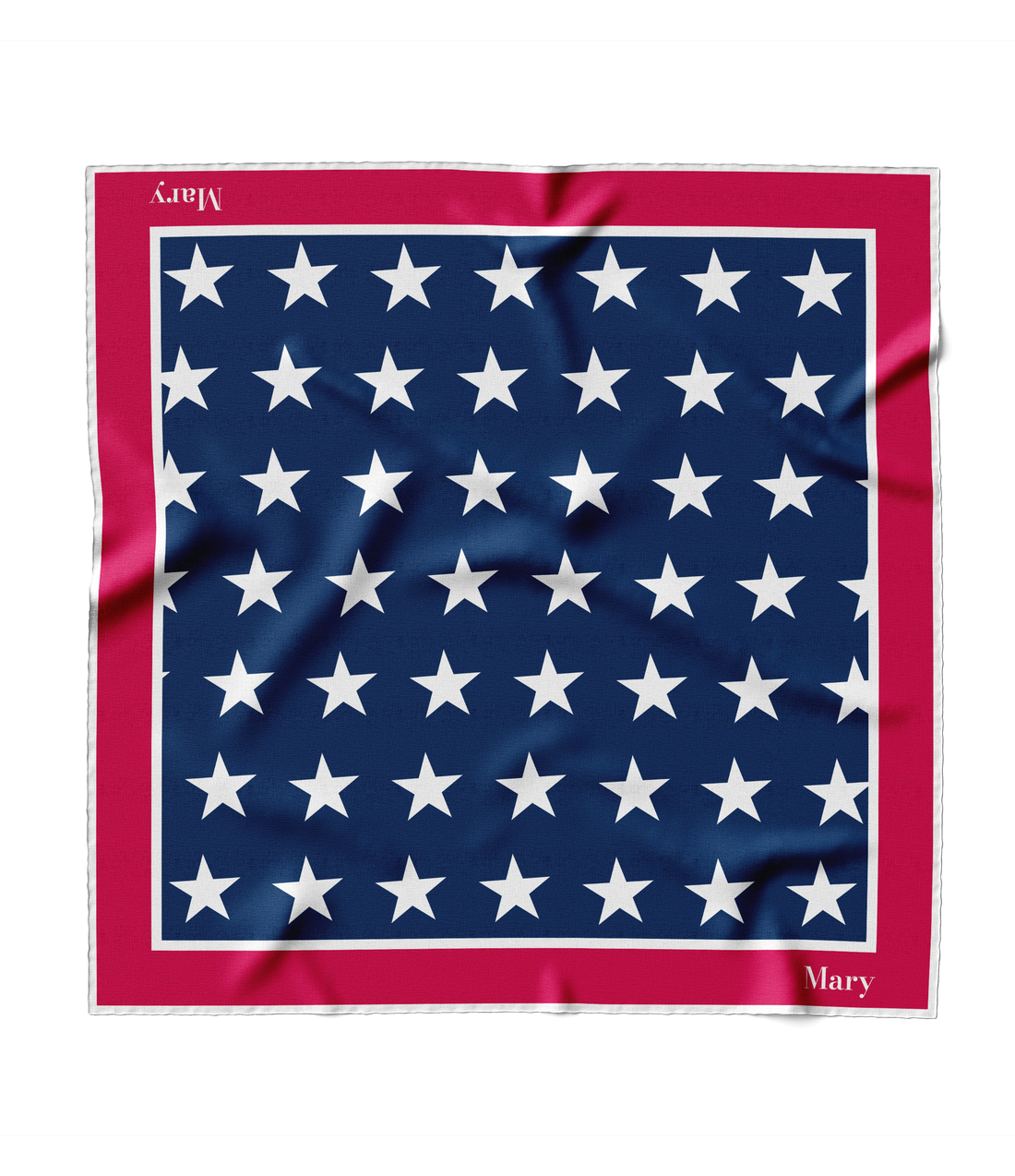 &quot;Stars and Stripes&quot; Square Scarf