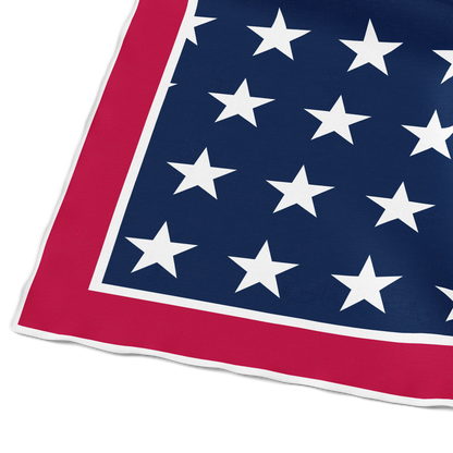 &quot;Stars and Stripes&quot; Square Scarf