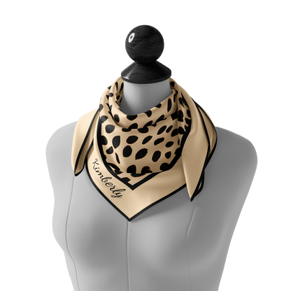 &quot;Cheetah&quot; Square Scarf