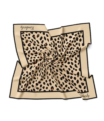 &quot;Cheetah&quot; Square Scarf