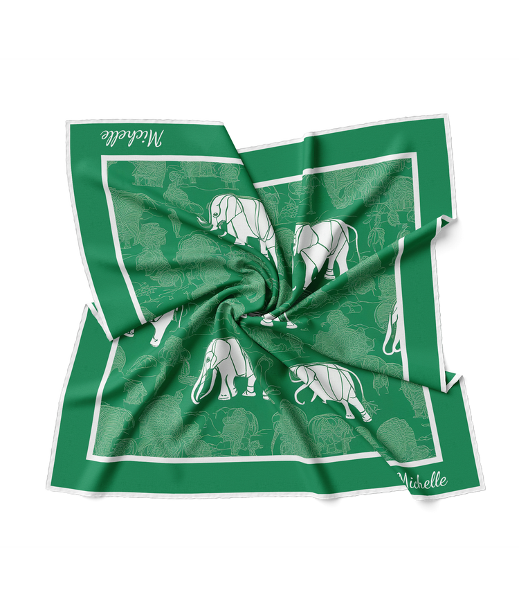 &quot;Herd&quot; Square Scarf