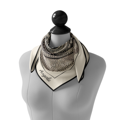 &quot;Mandala&quot; Square Scarf
