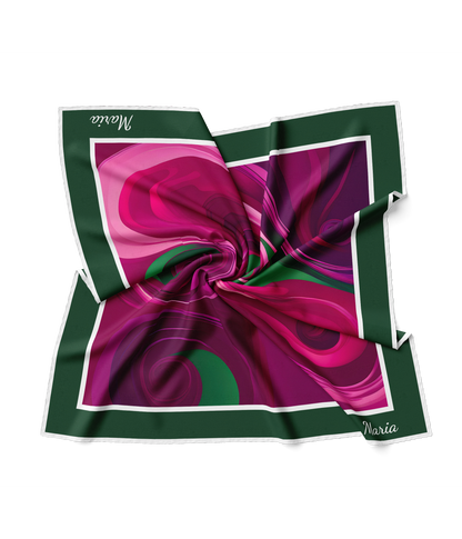 &quot;Purple Swirl&quot; Square Scarf