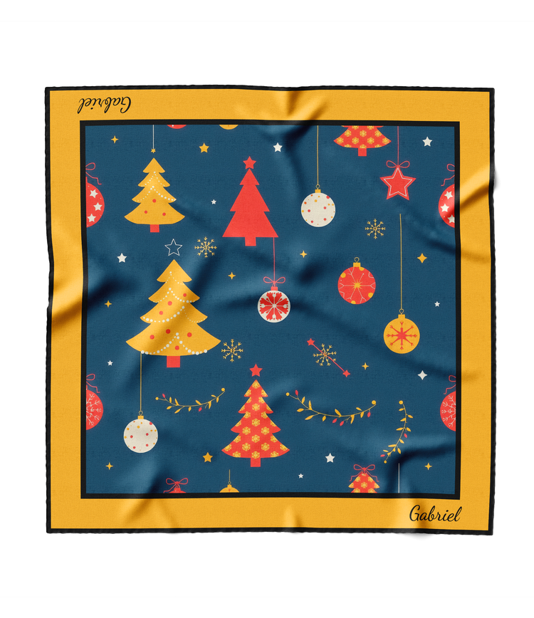 &quot;Toys &amp; Trees&quot; Square Scarf