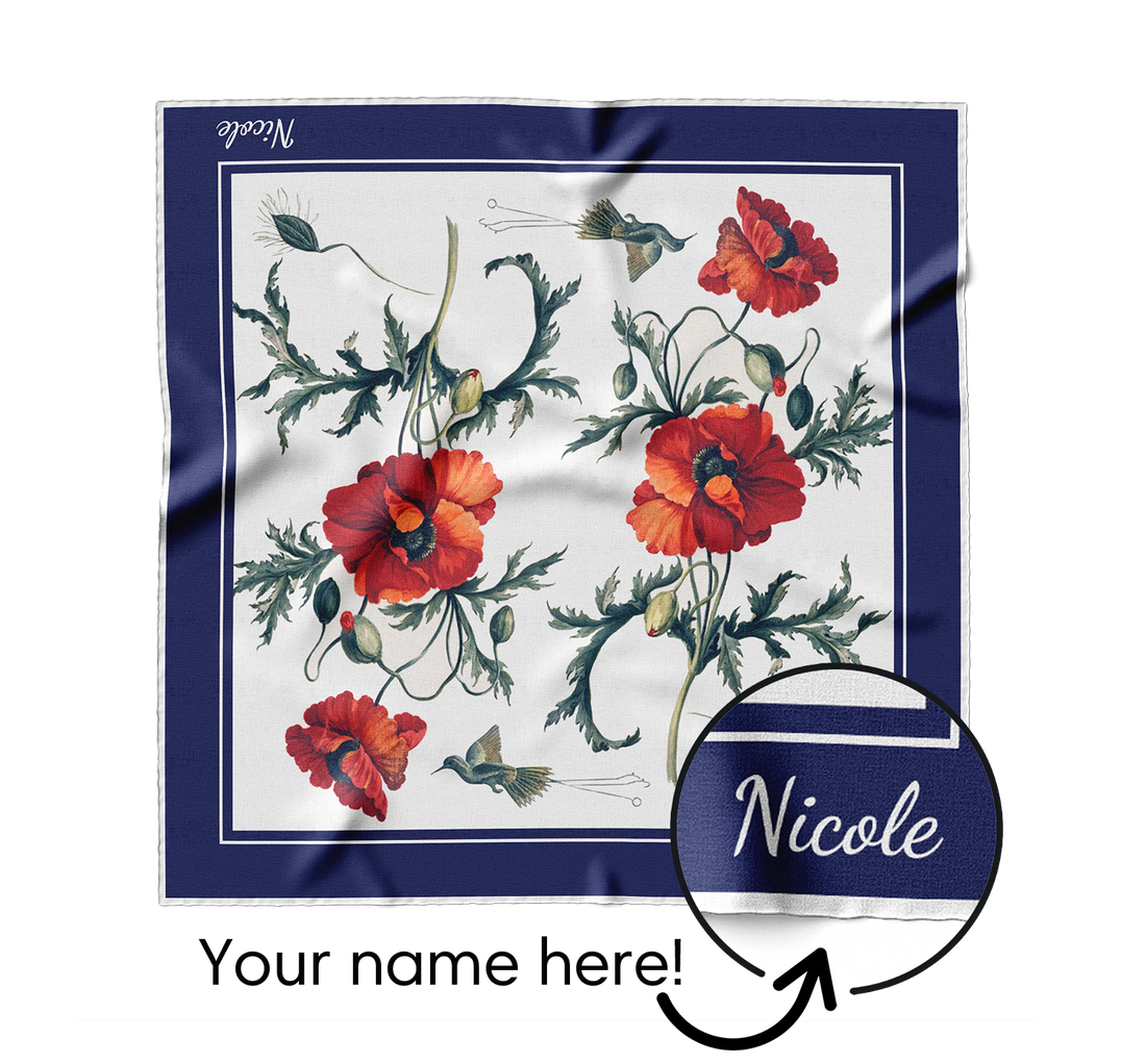 "Botanica" Square Scarf