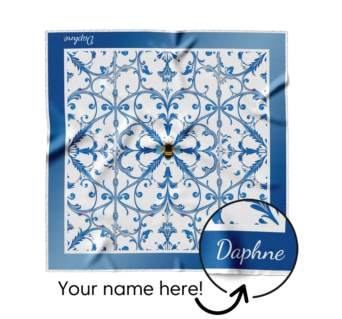 "Bridgerton" Square Scarf