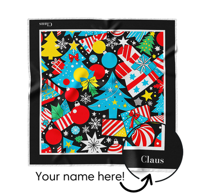 &quot;Christmas Party&quot; Square Scarf