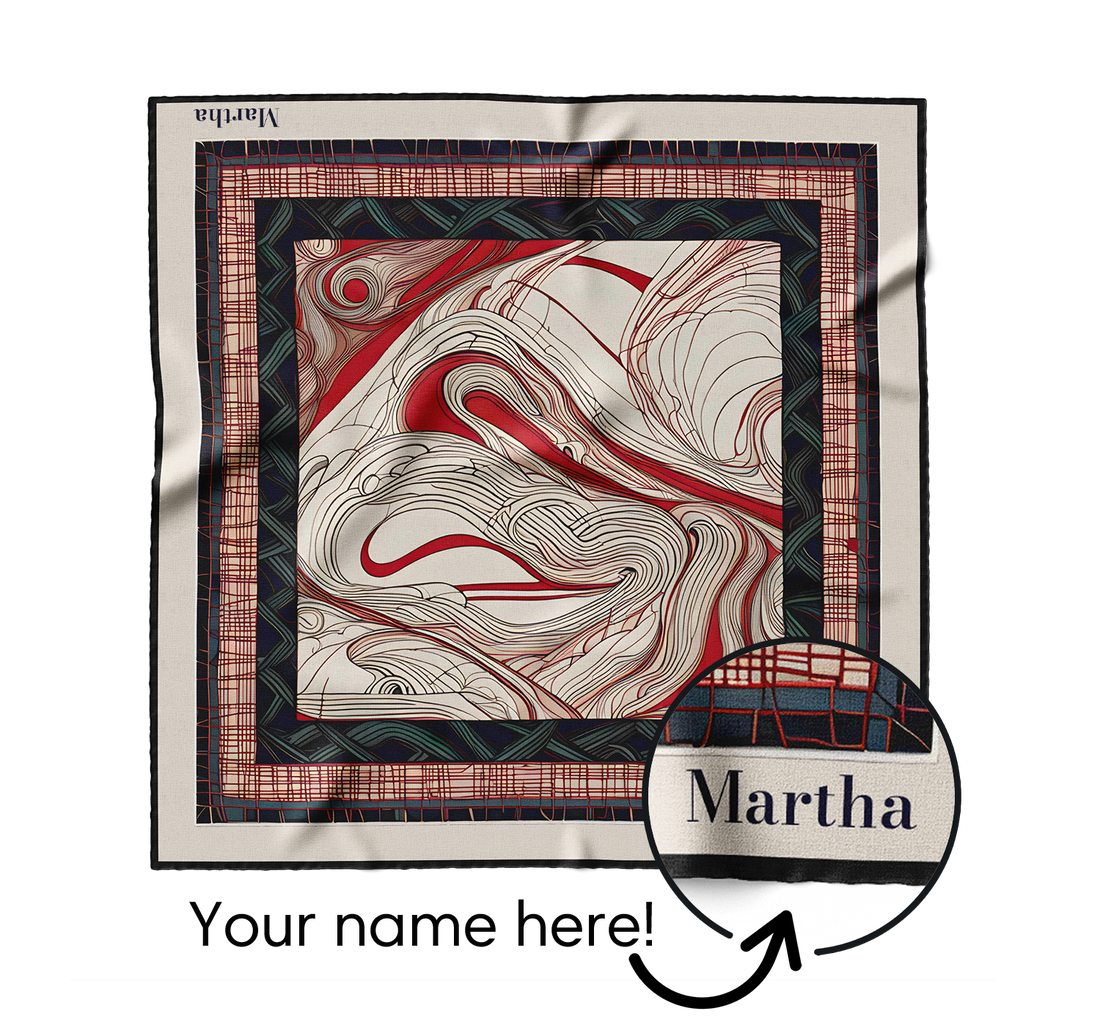 "Cosmopolitan" Square Scarf